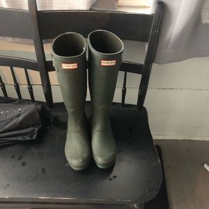 Hunter rain boots
